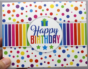 SilverTowne Gift Box with Happy Birthday Sleeve